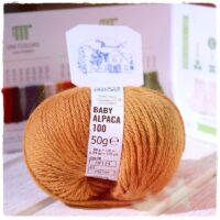Garn aus Alpakawolle (50g) - meliert / heather – Bild 9