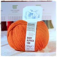 Garn aus Alpakawolle (50g) - meliert / heather – Bild 10