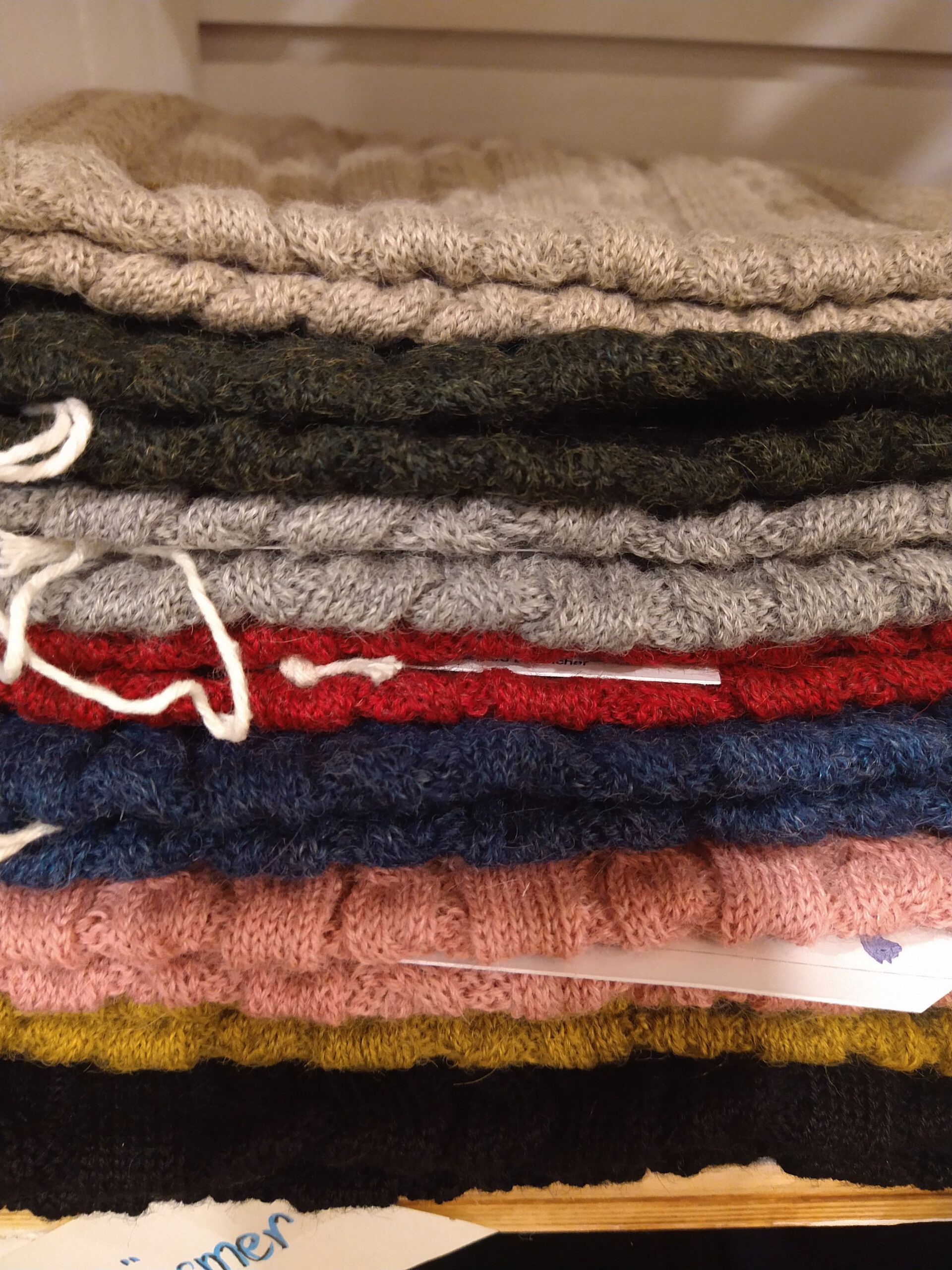 Loopschal aus Alpakawolle – Bild 2