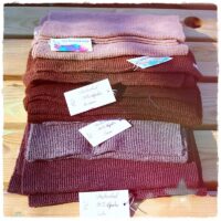 Strickschal aus Alpakawolle – Bild 2