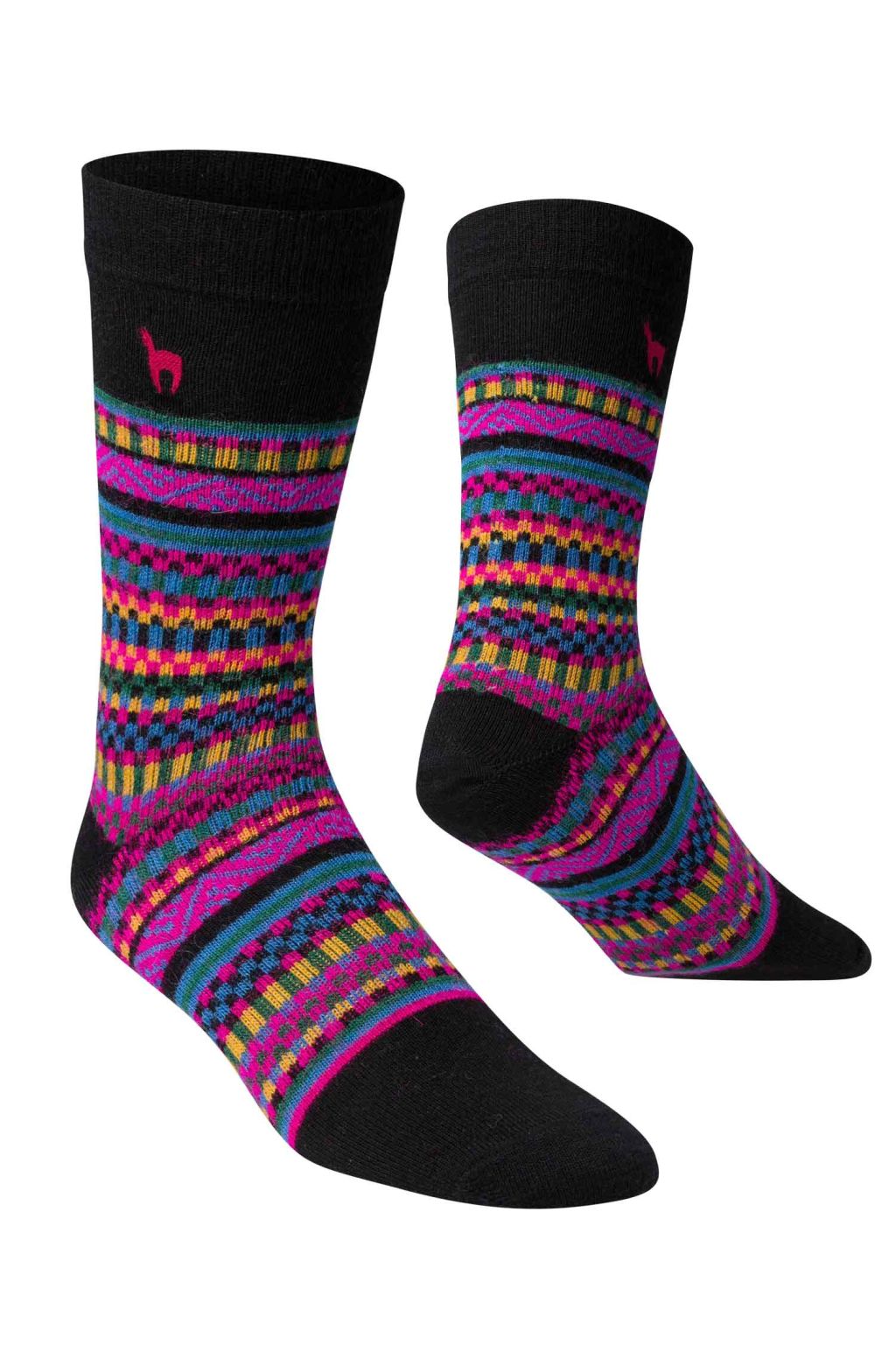 bunte Alpaka-Premium-Socken – Bild 5