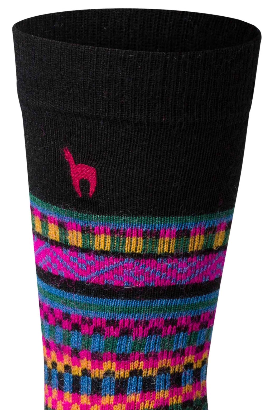 bunte Alpaka-Premium-Socken – Bild 3