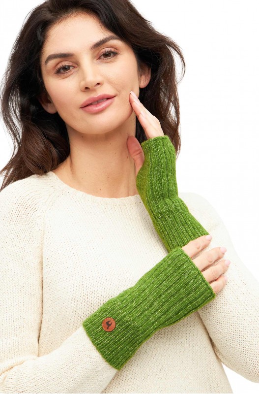 Pulswärmer mit Daumenloch (18cm) – Bild 24