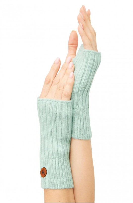 Pulswärmer mit Daumenloch (18cm) – Bild 13