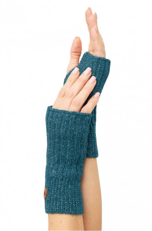 Pulswärmer mit Daumenloch (18cm) – Bild 4