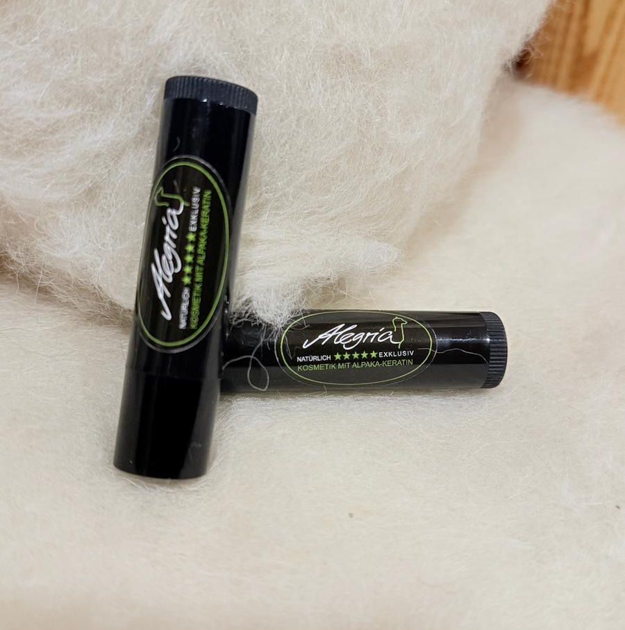 Lippenbalsam mit Alpakakeratin