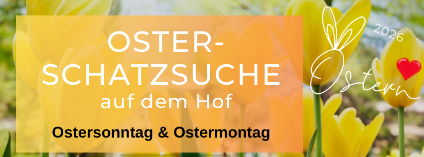 Ostersuche auf Hof Birkenkamp – gemeinsam Nester entdecken